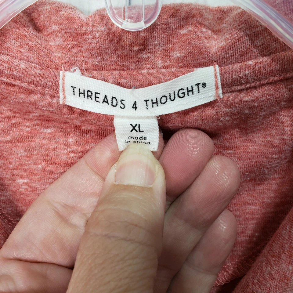 Threads 4 Thought Men's RED Triblend James Polo Size XL  - Image 4 of 4