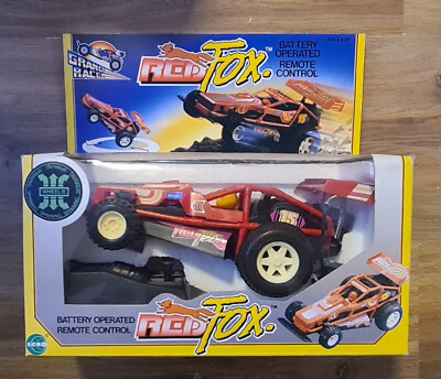 Vintage 1985 ECHO TOYS Red Fox Buggy Grand Race Battery Operated