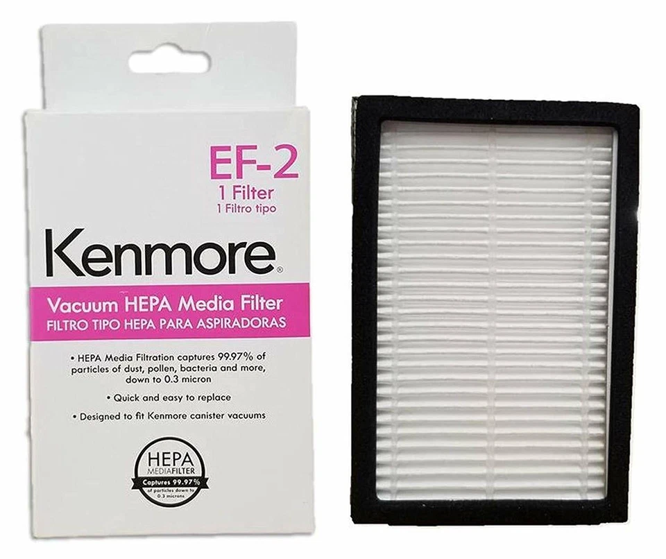 Sears Kenmore EF-2 Filter OEM 86880 EF2 MC-V194H 40320 Q/C O/U K3040