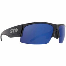 Authentic SPY FLYER Black/Happy Bronze Polarlized w/Dark Blue Spectra Sunglasses