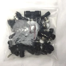 Lot of 25, Miscellaneous Assorted Fittings/Connectors, See Pictures for Details