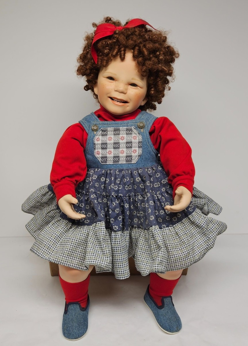 Donna Rubert Doll Patty Ann Lil Stinker 1997 Toddler Porcelain 26