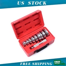 10pc Aluminum Wheel Bearing Race And Seal Driver Master Tool Kit Set