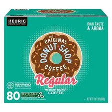 The Original Donut Shop Regular Medium Roast Coffee Keurig K-Cups 80 ct. 