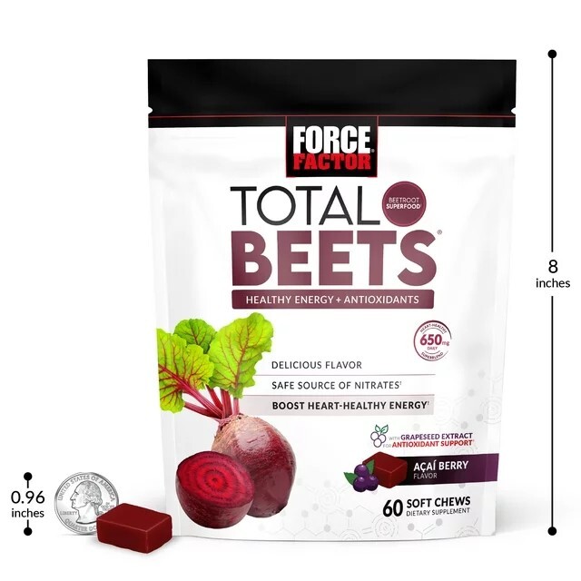 Force Factor Total Beets Blood Pressure Support, Beet Root Supplement