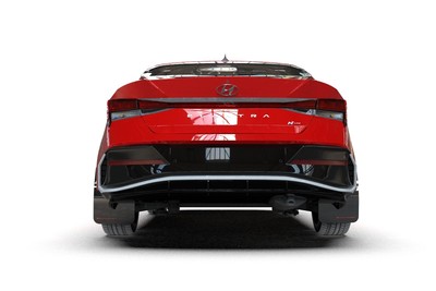 Rally Armor Mud Flaps w Red Logo For 2024 Hyundai Elantra N & N Line