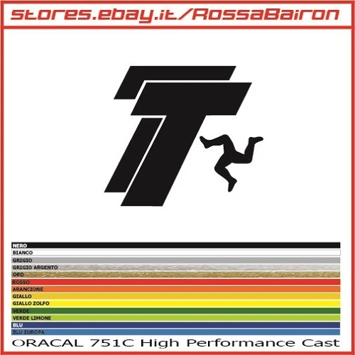 1 ADESIVO TT TOURIST TROPHY ISLE OF MAN mm.50x44 - STICKERS AUFKLEBER PEGATINAS