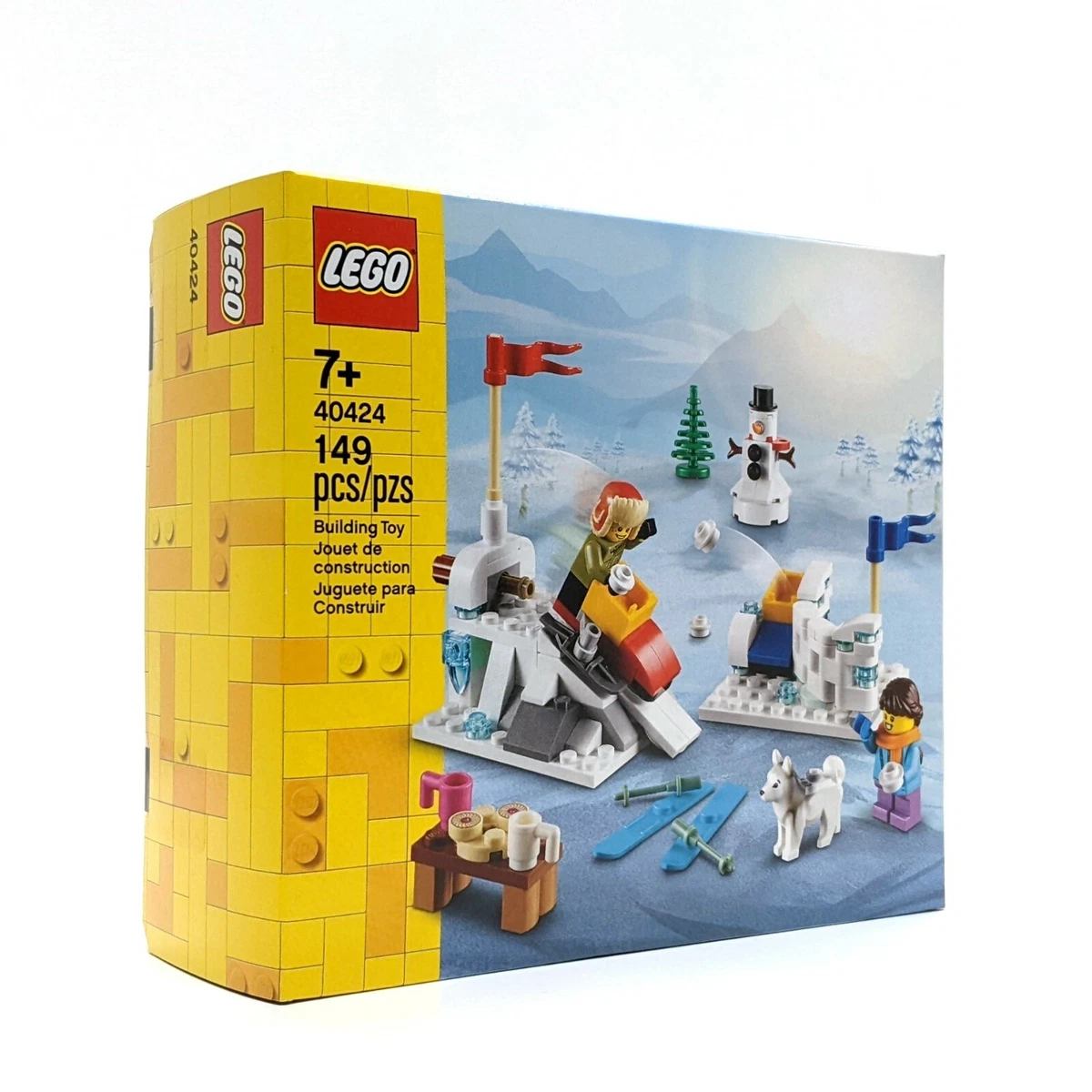 LEGO Christmas 40424 Winter Snowball Fight Brand New Sealed