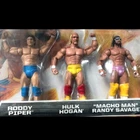 WWE 80s Greats Roddy Piper Hulk Hogan Macho Randy Savage Action Figure Toy AEW