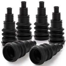 6 Pack Universal Firewall Boots Rubber Firewall Grommet Kit for Wire Bundles ...