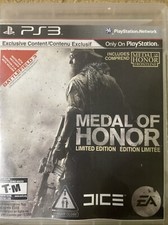 Medal of Honor Limited Edition PS3 PlayStation 3 - TESTED
