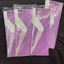 Vintage Lot Of 4 Knee-HI  s Sheer Stockings By IronWeve Dated 1971 One Size