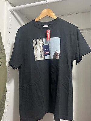 Supreme FW19 Banner Tee Size M Black w/ Price Tag | eBay Supreme FW19 Banner Tee Size M Black w/ Price Tag | eBay