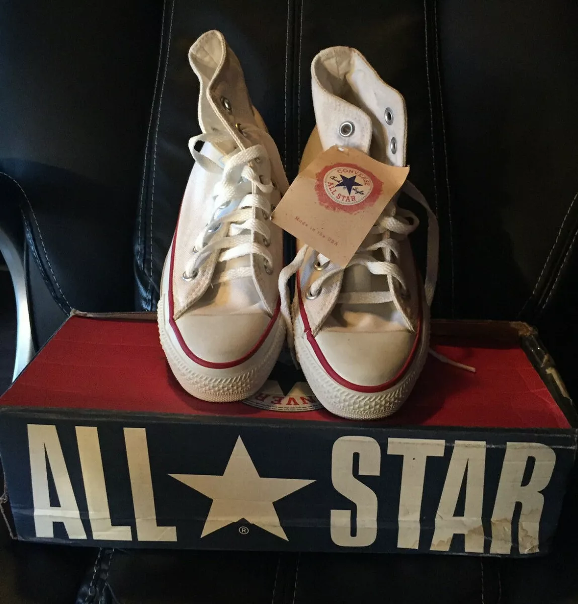 Converse ALL STAR Made in USA size 3US NEW in original box 1986 1992