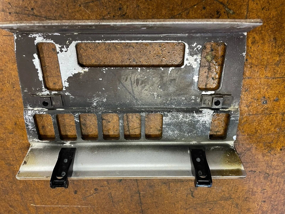 86-95 MERCEDES BENZ 300TE W124 SEDÁN VAGÓN TABLERO CENTRAL MOLDURA DE MADERA FABRICANTE DE EQUIPOS ORIGINALES 7 orificios Foto 3 de 4