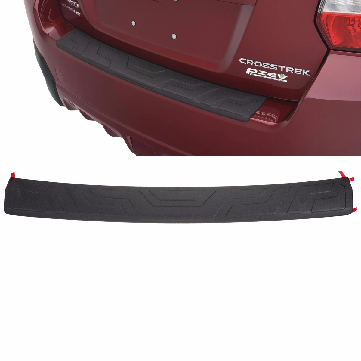 OEM 2013 2017 Subaru Crosstrek Rear Bumper Cover Step Pad Guard NEW E771SFJ401