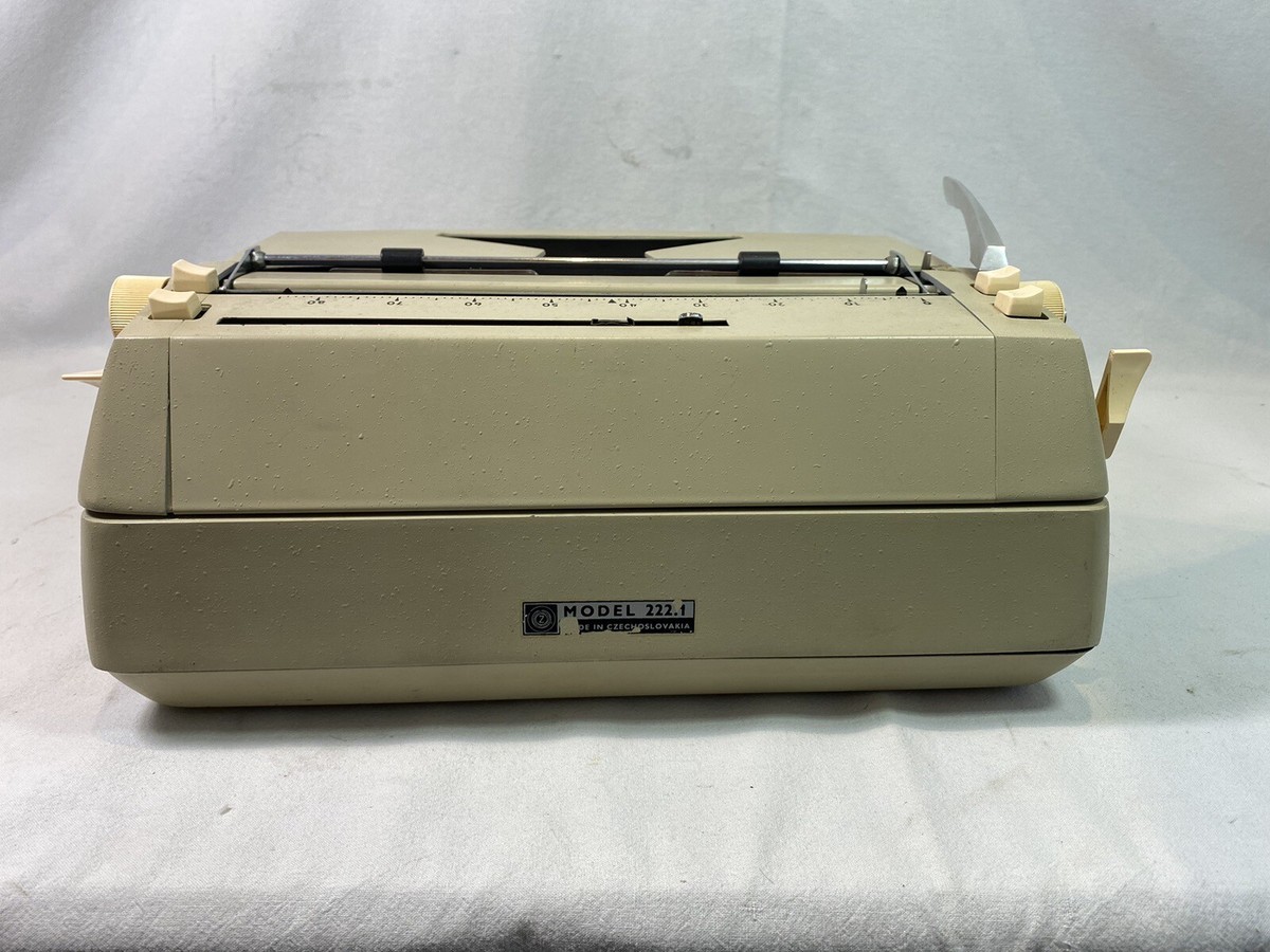 Machine à écrire Mécanique BMB 310 Bleue - Vintage 70s