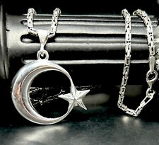 AY YILDIZ & Königskette 925er Echt Silber TURKIYE Türk Vatan OSMANLI Ayyildiz