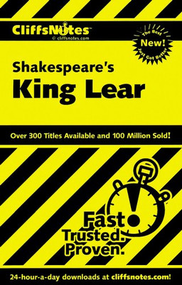 CliffsNotes on Shakespeares King Lear (CliffsNotes on Literature)