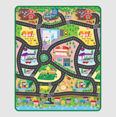 Sunta City Map Track Rollmat