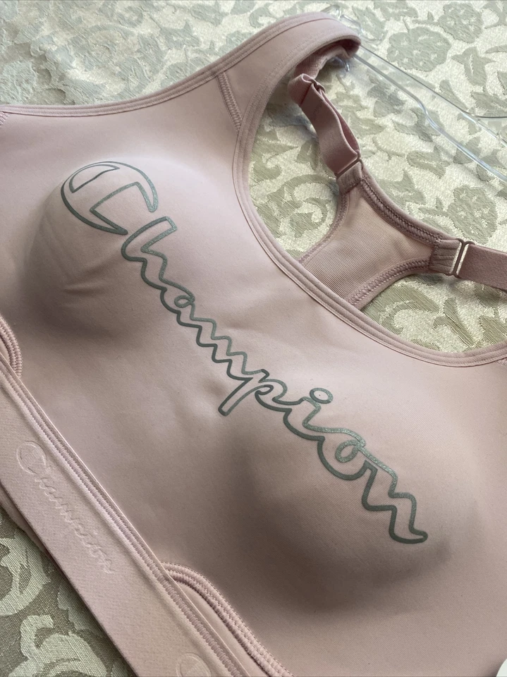 Champion женщин подлинный спортивный бюстгальтер, большой максимальной поддержки комфорта группы новый - Изображение 3 из 4