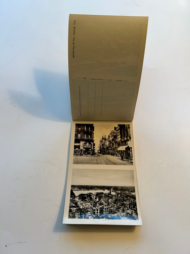 Rouen Avant Et Apres La Tourmente Postcards CAP 18 Photos 9 Cards New Old Stock - Picture 4 of 8