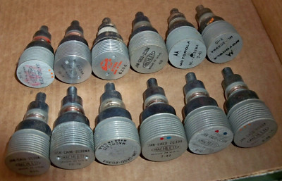 12 Strong Assorted 2C39 Tubes