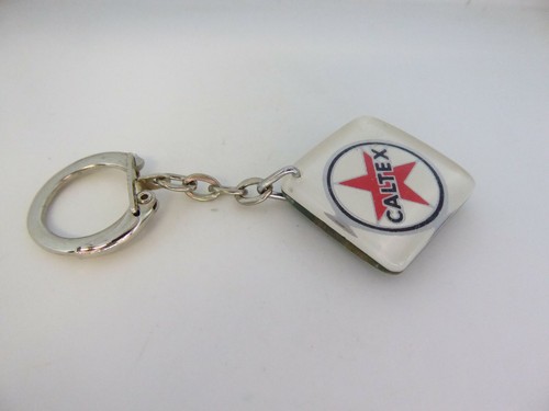 Porte-clés Key Ring - Bourbon - CALTEX - Huile OIL / SAINT CHRISTOPHE - TOP 3 - Picture 3 of 7