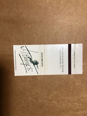 Matchbook Cover - J Trump's Racine WI 30 Strike