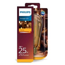 *SALE* Bulb LED 5W Flame (250lm) ST64 E27 - Philips
