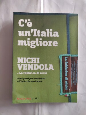 BUCH Politik Es gibt EIN BESSERES ITALIEN Nichi Vendola 2011 Taschenfandango.