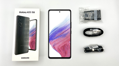 Samsung Galaxy A53 5G SM-A536U1 128GB BLACK Fully Unlocked GSM