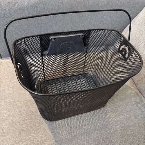 BELL Tote 500 Wire Mesh Bicycle Handlebar Basket -Black