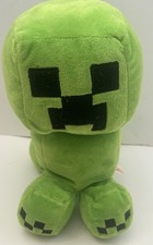 Minecraft Mattel Creeper Plush 8 Green Excellent