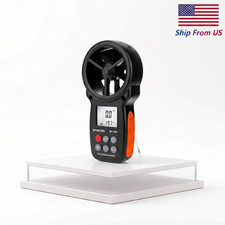 Anemometer Wind Speed Meter 0.3~30m/s, Wind Chill, ℃/℉, Air Flow Gauge BTMETER