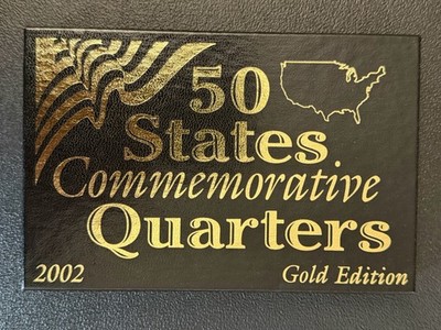 2002 US 50 States Commemorative Quarters - Gold Plated Edition - 5