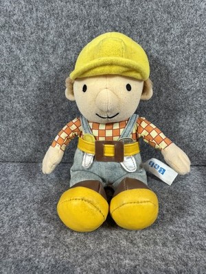 Bob der Baumeister Beanie 1998 Plüschtier Kuscheltier Born to Play 9 Zoll
