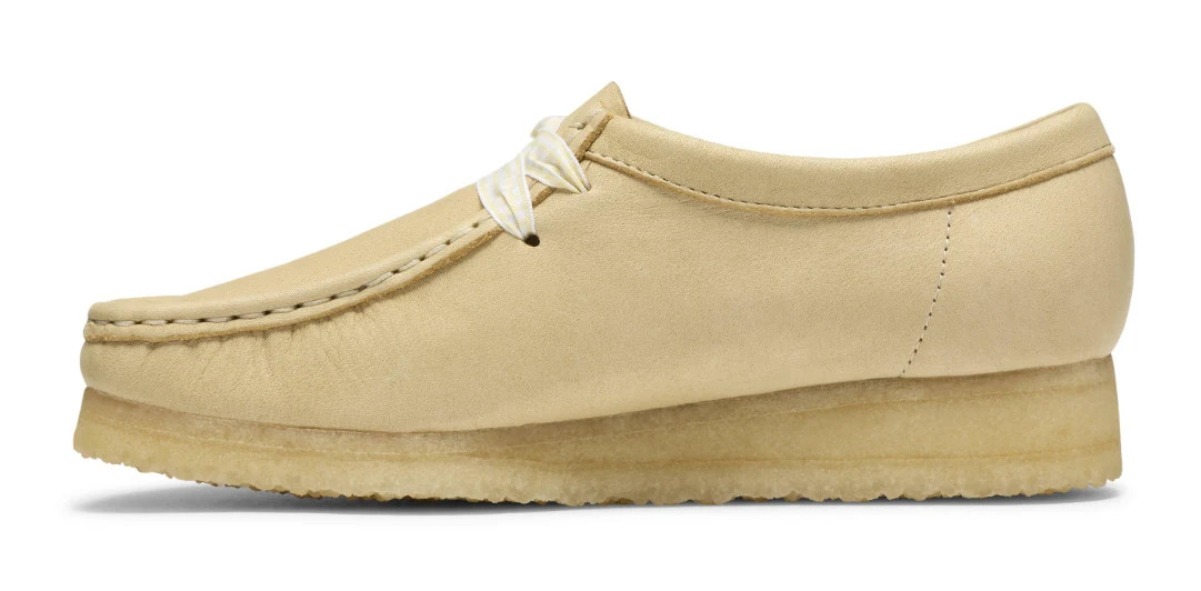 Clarks Wallabee Lo - 26185626 - Pale Yellow Leather (WOMEN'S) | eBay