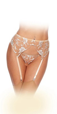 Escante - 75169X - QUEEN EMBROIDERY G-BELT - CHAMPAGNE