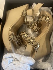 Zac Posen Brooke Khaki Wedge Heels