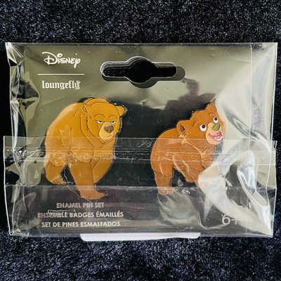 Kenai Koda Walking Together Brother Bear Set Hot Topic Loungefly Disney Pin 2025