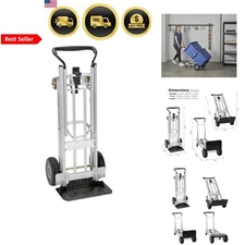 Hand Truck Flat-Free Wheels Folding Series Multi-Function Heavy Duty 800Lbs