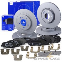 ATE Bremsscheiben Ø320/284 +Ceramic BelÄGe Satz Vorne+Hinten FÜR KIA Ceed JD