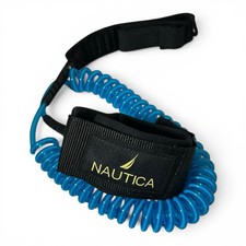 Nautica Stand Up Paddle Board 8' Leash Coiled Cord Ankle Strap SUP Surfboard