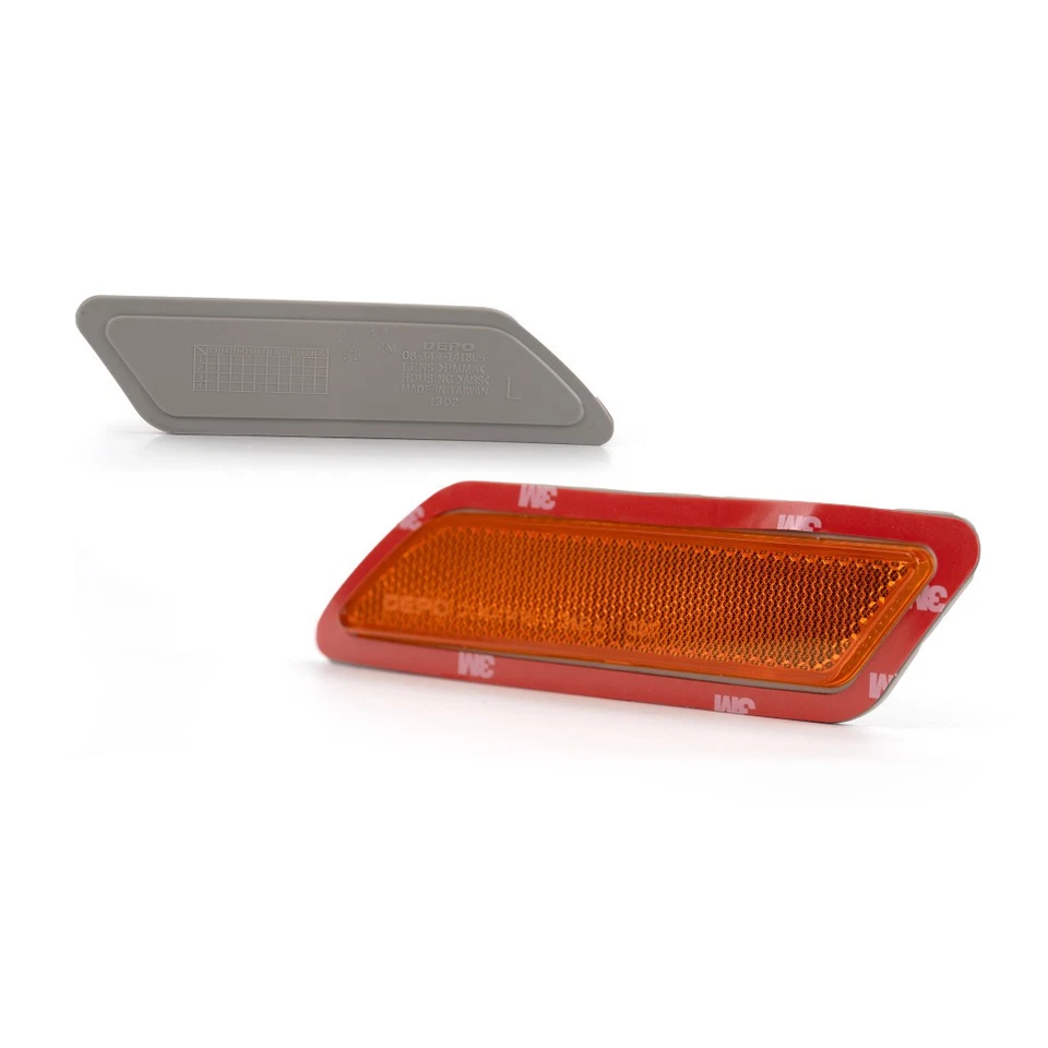 Par de luces marcadoras laterales para BMW 335i xDrive 2012-2015 conductor y pasajero CAPA Foto 3 de 4