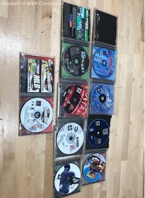 Destruction Derby 2 NFL 2K1 9 PlayStation Dreamcast Game Lot PS1