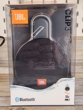 New JBL CLIP 3 Portable Waterproof Bluetooth Speaker Black