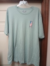 Dive Bomb Industries T-Shirt Mens 3XL Green American Flag Hunting Patriot Green