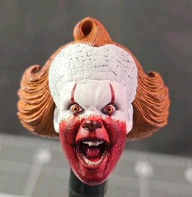 NECA IT Welcome to Derry Ultimate Blood Pennywise 7'' Figure screaming HEAD part
