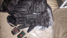 MilwaukeeLeather Heated Motorcycle Gloves Medium